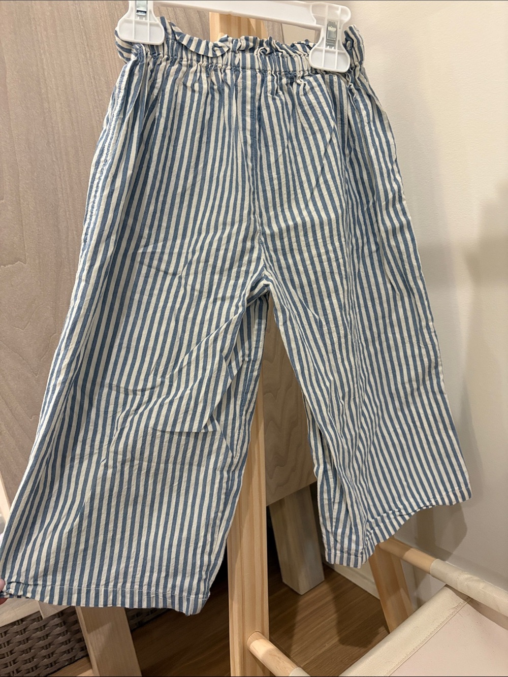 Pink Chicken Blue and White Striped Set - Picture 7 of 7